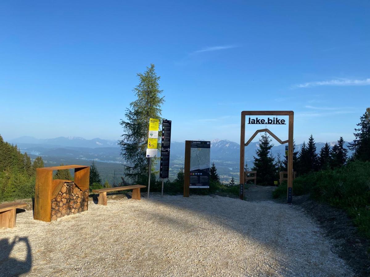 Hundefreundliche Bergwohnung Neben Der Skipiste - Mittelstation Skigebiet Gerlitzen Kanzelhohe Exterior foto